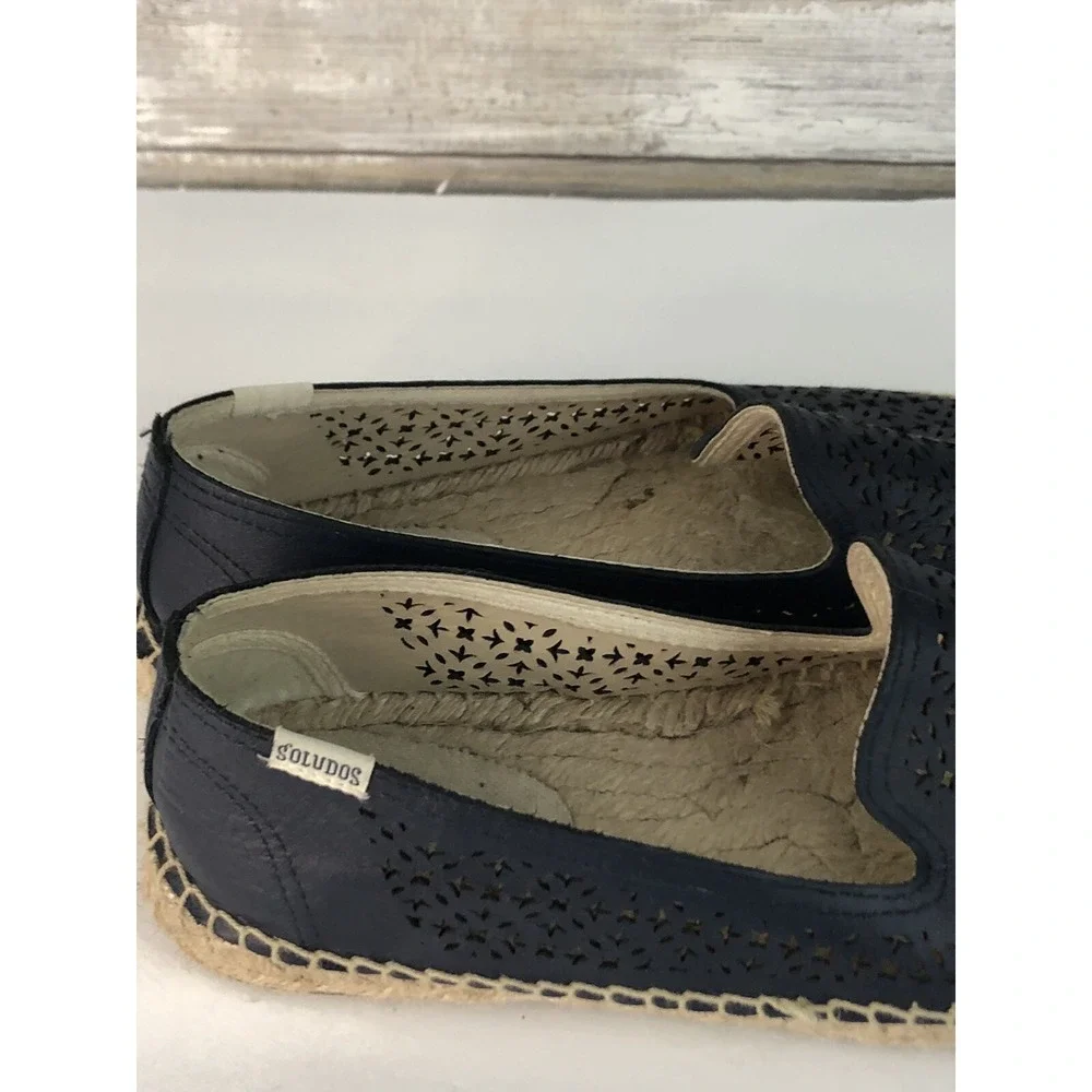 Soludos navy blue
